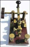 Telegraph machine for sending Morse Code