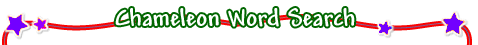 Chameleon Word Search Game