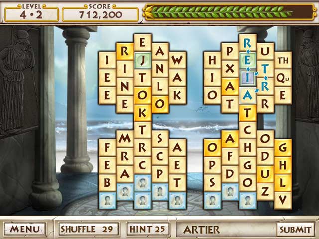 Acropolis Word Game