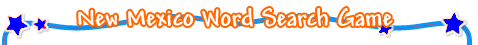 New Mexico Word Search Game