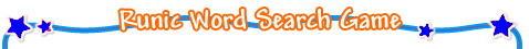 Runic Word Search Game