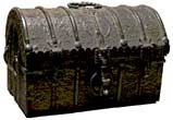 Old tin box found behind the rock