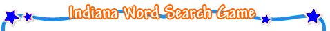 Indiana Word Search Game