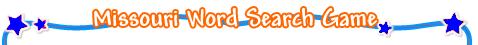 Missouri Word Search Game