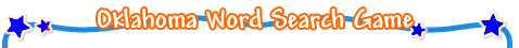 Oklahoma Word Search Game