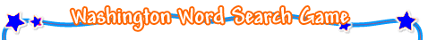 Washington Word Search Game